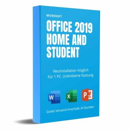 Microsoft Office 2019 Home and Student / Neuinstallation möglich / Retail