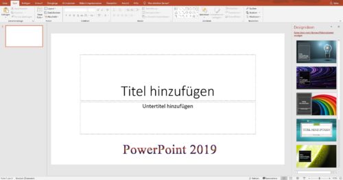 PowerPoint2019