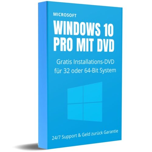 Windows 10 PRO mit DVD