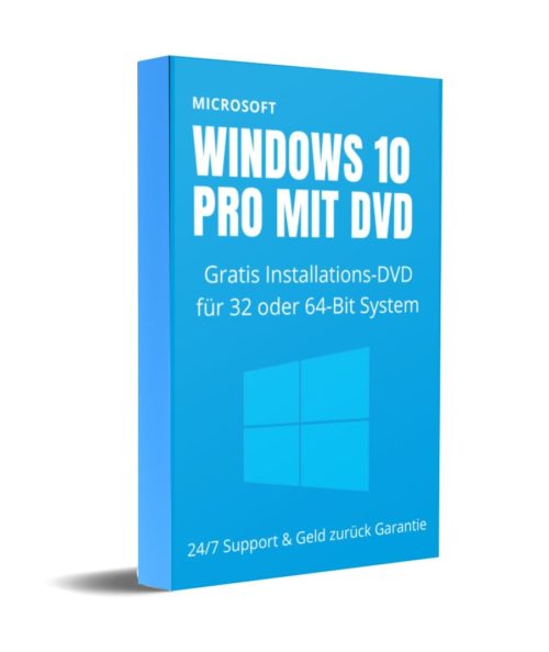 Windows10 Pro mit DVD