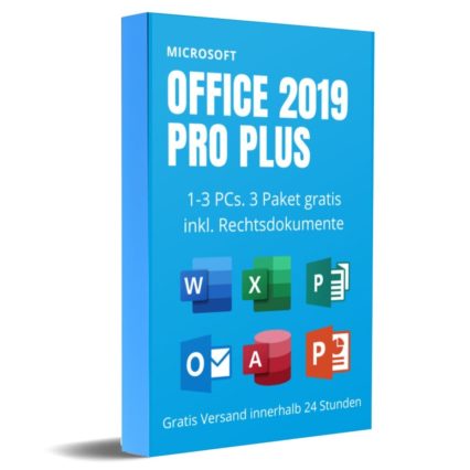 Microsoft Office 2019 Professional Plus (1-3 PCs)