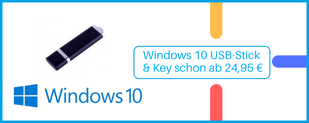 Windows 10 USB-Stick kaufen, Windows 10 Pro mit USB-Stick