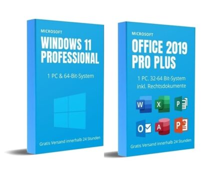Windows 11 PRO und Office 2019 Pro Plus (Bundle)