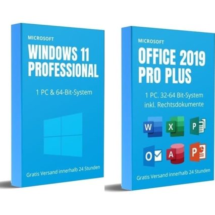 Windows 11 PRO und Office 2019 Pro Plus