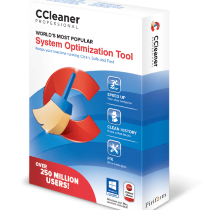 CCleaner Professional Plus: 1 Jahr & 2 oder 3 PCs