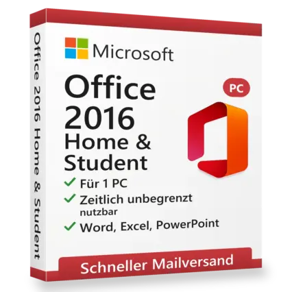 Microsoft Office 2016 Home and Student