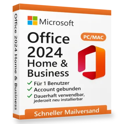 microsoft office 2024 home business packshot