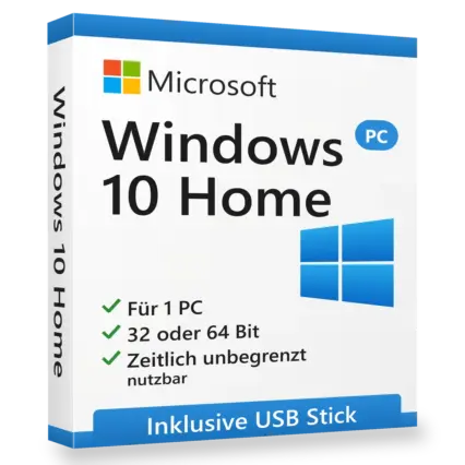 Windows 10 Home mit USB-Stick