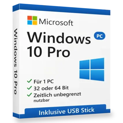 Windows 10 Pro mit USB-Stick